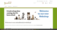 Desktop Screenshot of animalbook.de